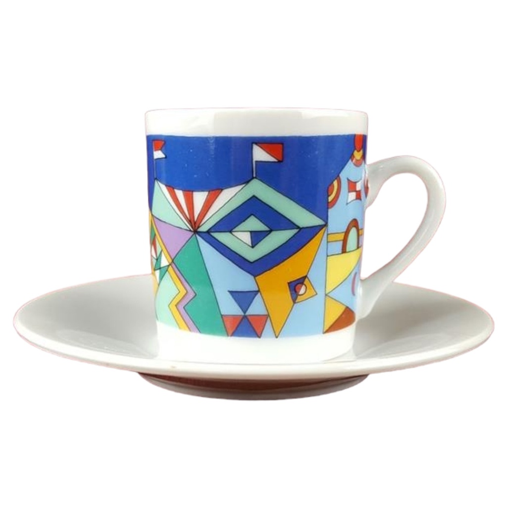 [45817414] Mokkatasse Tasse Espressotasse 2tlg Berendsohn Art Design Rosier gebraucht - sehr gut