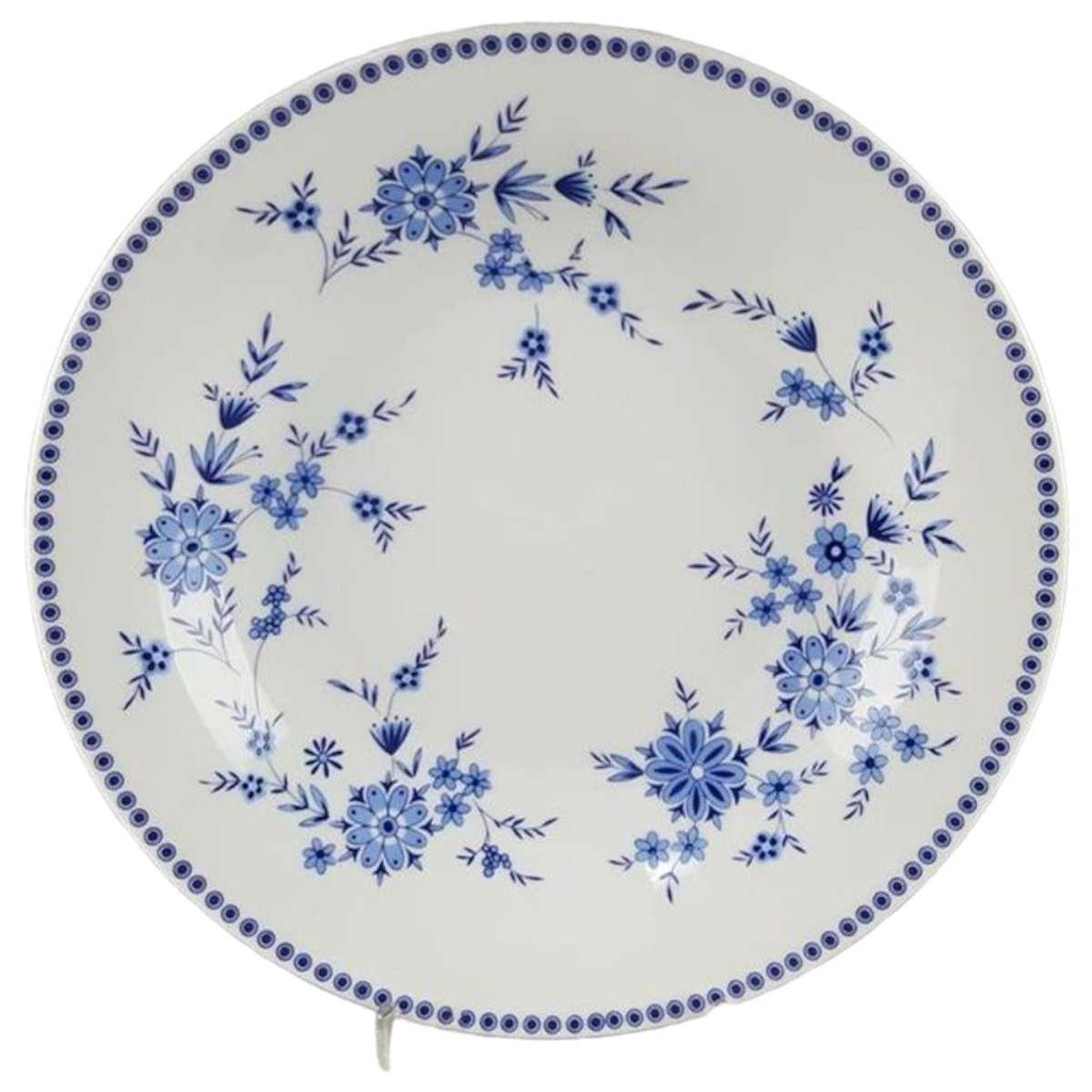 [45817443] Suppenteller 22,7 cm Seltmann Weiden Isolde Bayerisch Blau gebraucht - gut