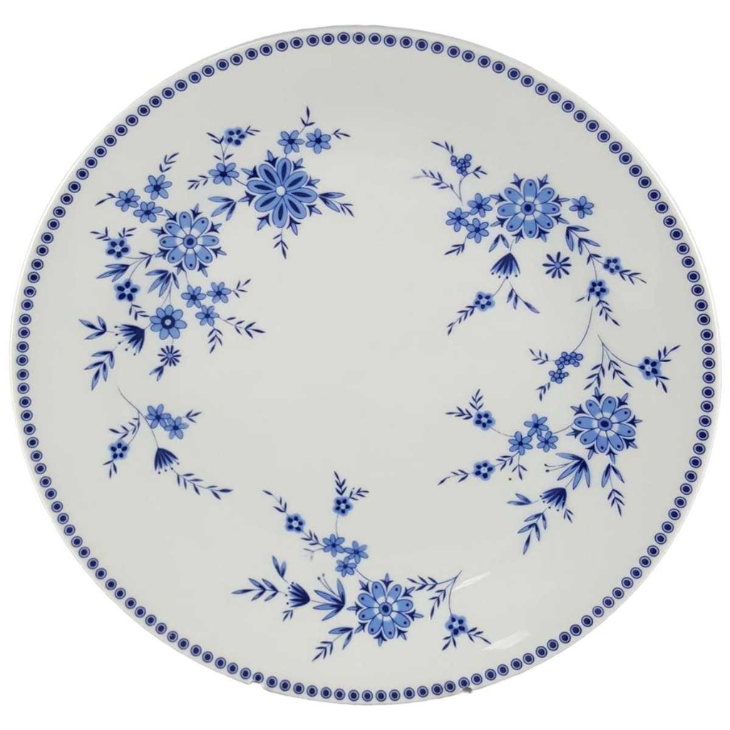 [45817444] Speiseteller Essteller 24 cm Seltmann Weiden Isolde Bayerisch Blau gebraucht - gut