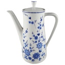 Kaffeekanne Kanne 1,2 L Seltmann Weiden Doris Bayerisch Blau gebraucht - akzeptabel