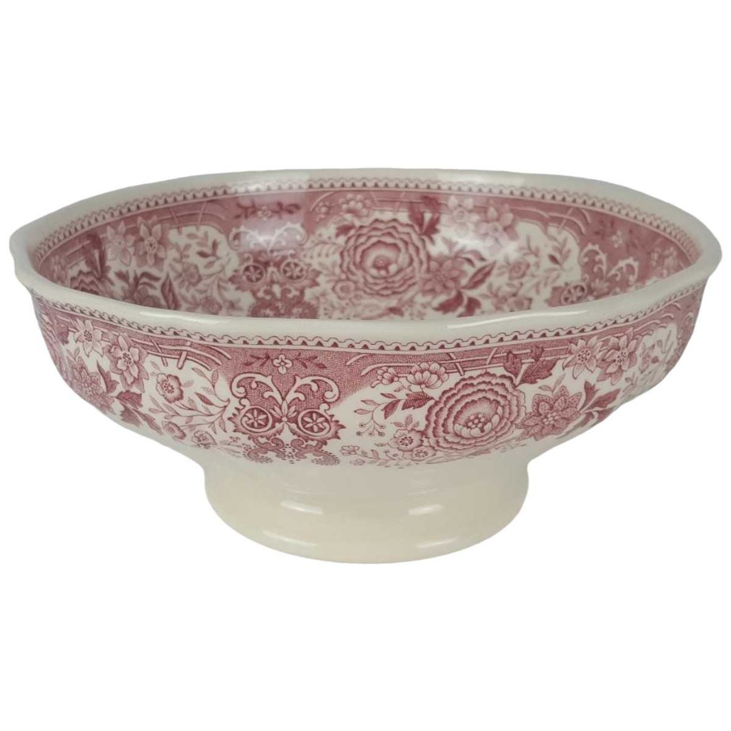 Servierschüssel Gemüseschüssel auf Fuß 19,5 cm Villeroy & Boch Burgenland Rot