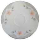 Untertasse für Kaffee 14,7 cm Winterling Kirchenlamitz Sissi Rosa Blüten gebraucht - sehr gut