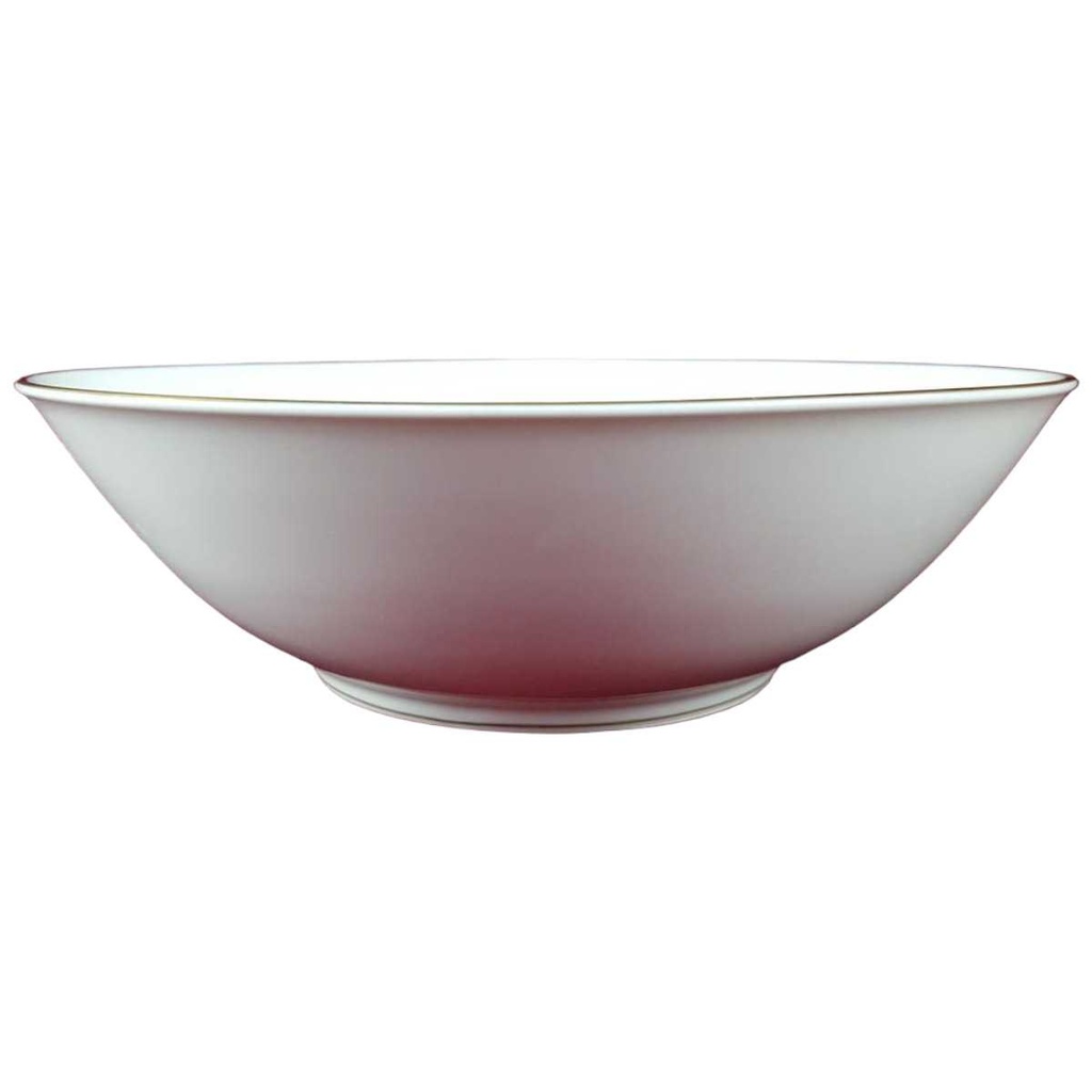 [45817560] Schüssel Goldrand 24 cm Heinrich Anmut weiß 14092 gebraucht - sehr gut