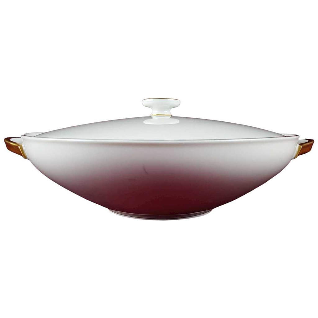 [45817565] Ragoutterrine Goldrand 1,3 L Heinrich Anmut weiß 14092 gebraucht - gut