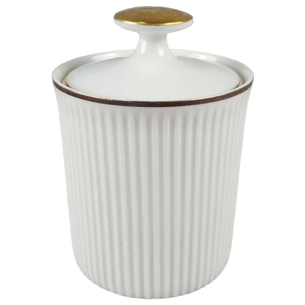 [45817579] Zuckerdose Goldrand Arzberg Form 2075 Secunda gebraucht - gut