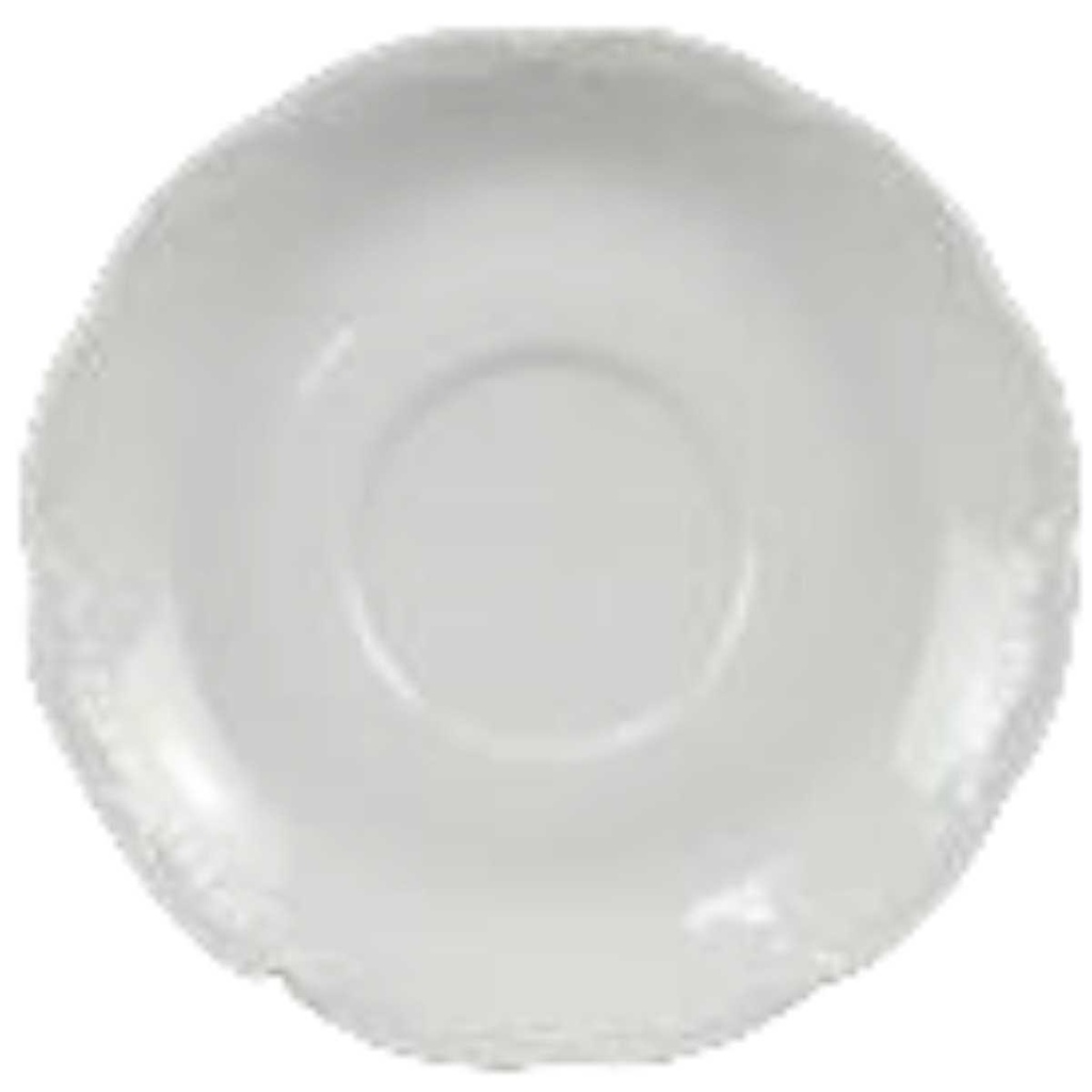 Untertasse für Kaffee 14,6 cm Mitterteich Form 100 Weiß