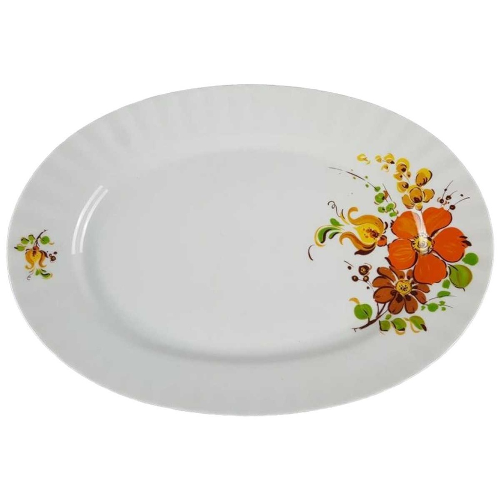 [45817591] Servierplatte Fleischplatte Steakplatte 34,6x23,6 cm Kronester Bavaria gebraucht - gut