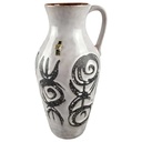 Vase 29,4 cm Jasba Keramik Weiß gebraucht - gut