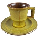 Untertasse Kaffeetasse mit Tasse & Griff 7,9 cm Formano Taiga