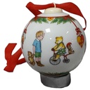 Weihnachtskugel Hutschenreuther 1997 Bärenstube gebraucht - sehr gut