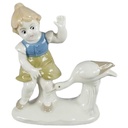 Figur Wagner & Apel Mädchen mit Storch gebraucht - sehr gut