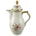 Kaffeekanne 1,1 L Rosenthal Sanssouci Moosrose Elfenbeinfarben Elfenbein Beige gebraucht - akzeptabel