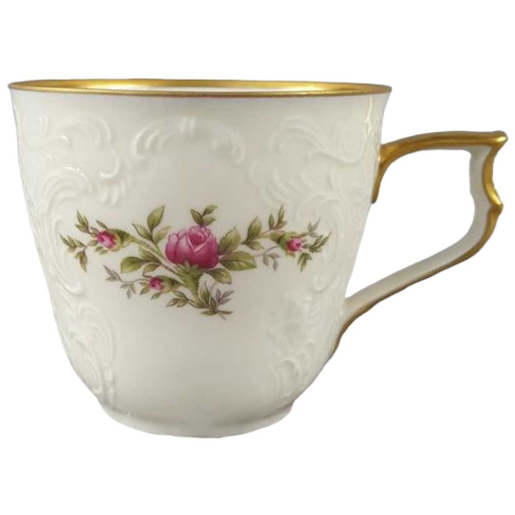 [45817727] Kaffeetasse Tasse Rosenthal Sanssouci Moosrose Elfenbeinfarben Elfenbein Beige gebraucht - sehr gut