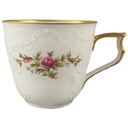 Kaffeetasse Tasse Rosenthal Sanssouci Moosrose Elfenbeinfarben Elfenbein Beige gebraucht - sehr gut