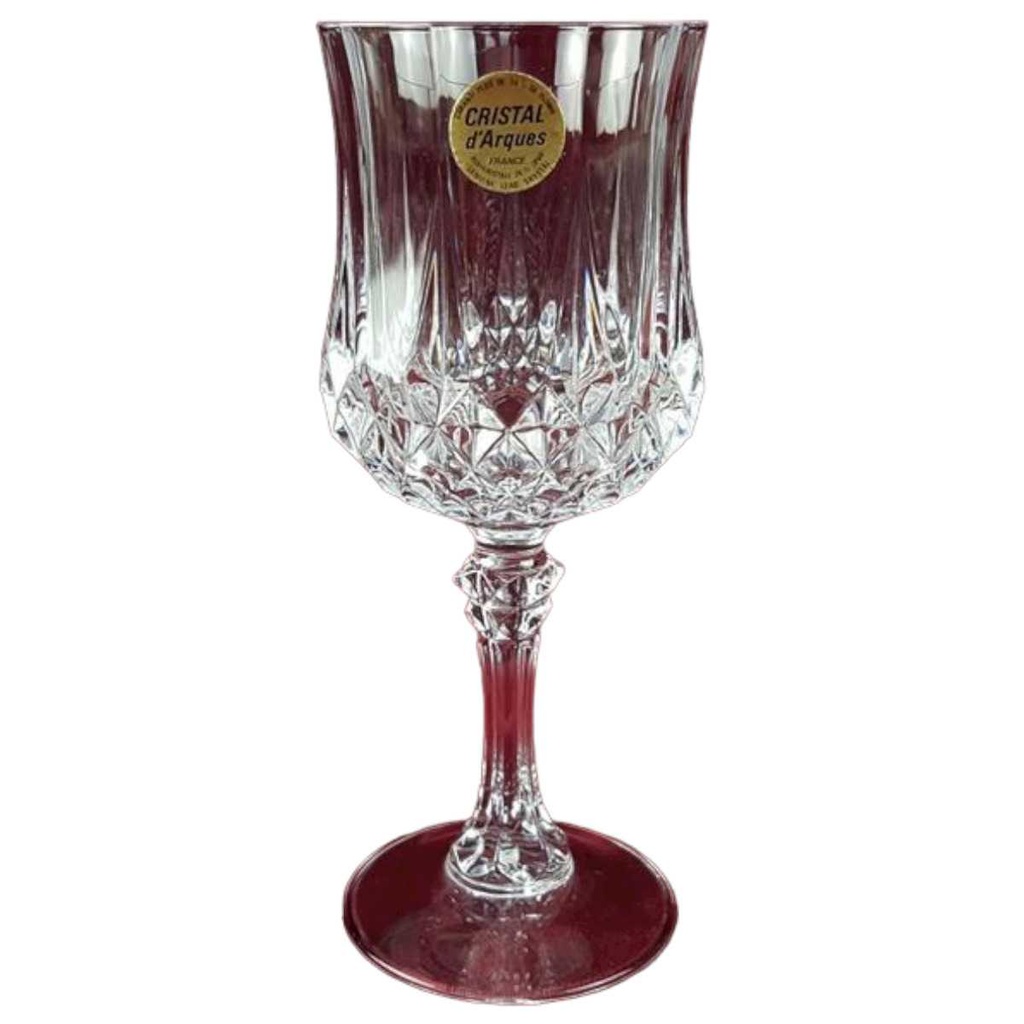Weinglas Weinrömer Überfangglas Cristal d`Arques Longchamp gebraucht - sehr gut