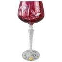 Weinglas GD VEB Lausitzer Glaswerke Traube Weinlaub Goldrubin Römer H 20 cm