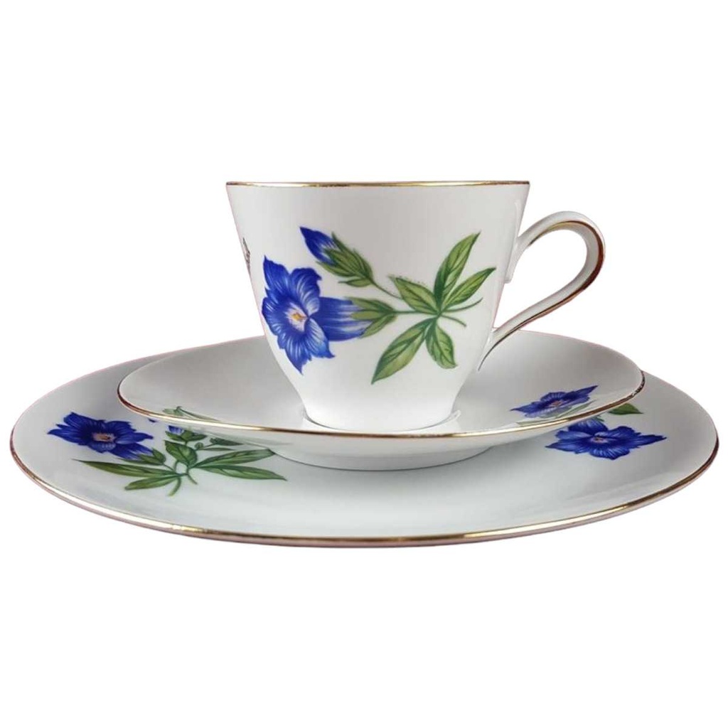 [45817814] Kaffeetasse Kaffeegedeck Kaffeeset Komplett Goldrand Bareuther gebraucht - gut
