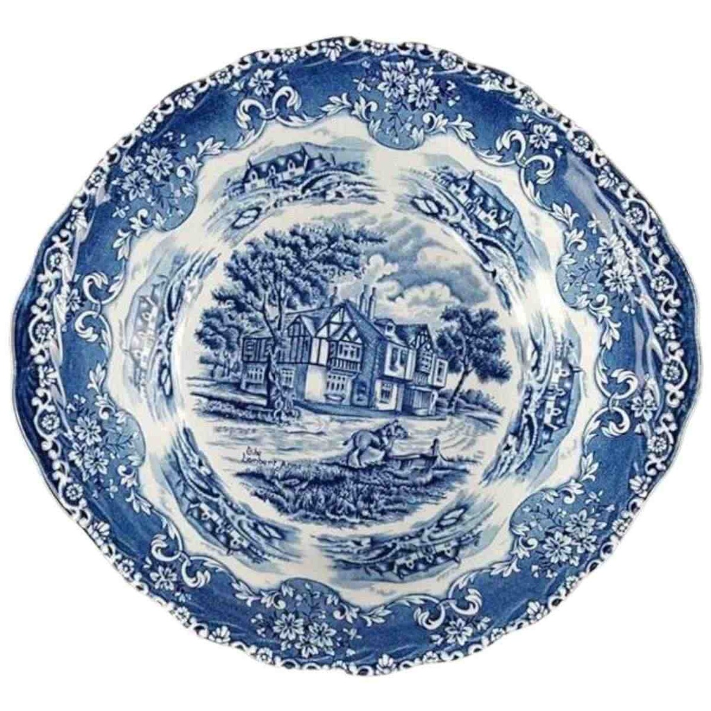 Schüssel Grindley English Country Inns Blau gebraucht - gut