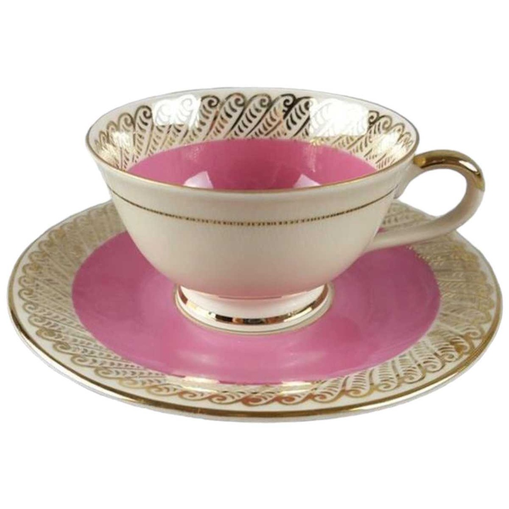 [45817895] Mokkatasse Tasse Espressotasse Golddekor Bareuther gebraucht - akzeptabel