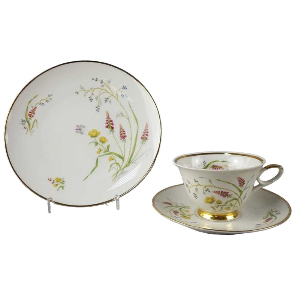 [45817920] Sammelgedeck Goldrand 3tlg Winterling Marktleuthen Elfenbein Beige gebraucht - gut