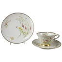 Sammelgedeck Goldrand 3tlg Winterling Marktleuthen Elfenbein Beige gebraucht - gut