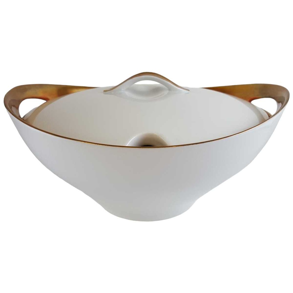 Suppenterrine Goldrand 2 L Eschenbach Alte Formen W2610 gebraucht - sehr gut