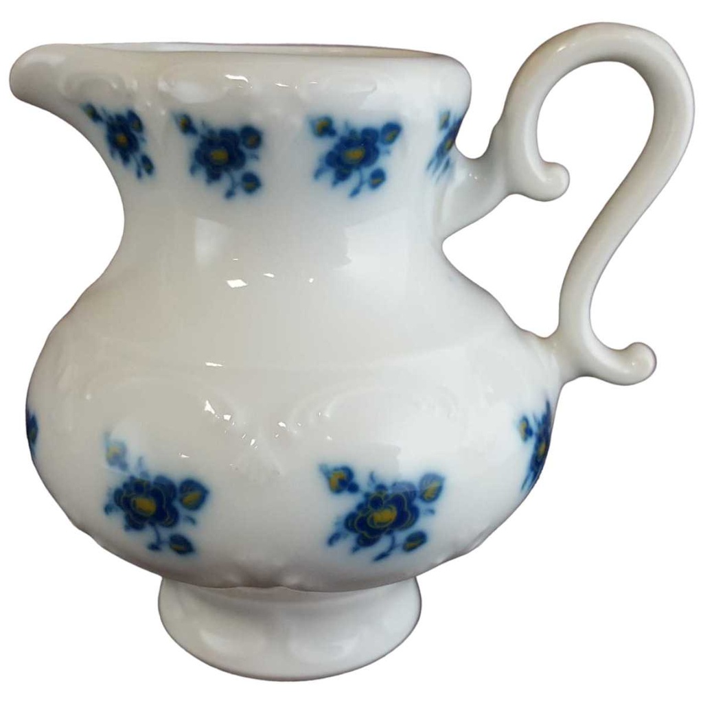 [4581811] Milchkännchen Krautheim Sissy blau gelbe Blumen echt Kobalt gebraucht - sehr gut