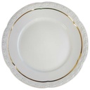 Speiseteller Essteller Goldrand 24,5 cm Edelstein Bavaria Frauenlob 15430 gebraucht - gut