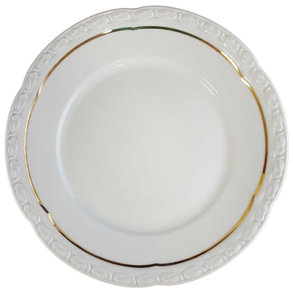 Kuchenteller Dessertteller Goldrand 20 cm Edelstein Bavaria Frauenlob 15430 gebraucht - gut