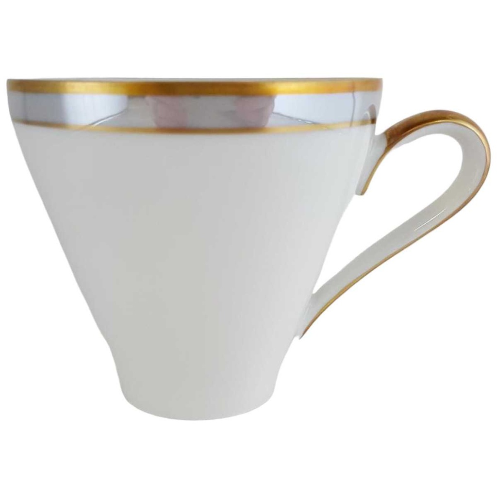 [4581835] Kaffeetasse Tasse Heinrich Grazie Grauband Gold gebraucht - sehr gut