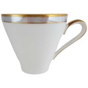 Kaffeetasse Tasse Heinrich Grazie Grauband Gold gebraucht - sehr gut