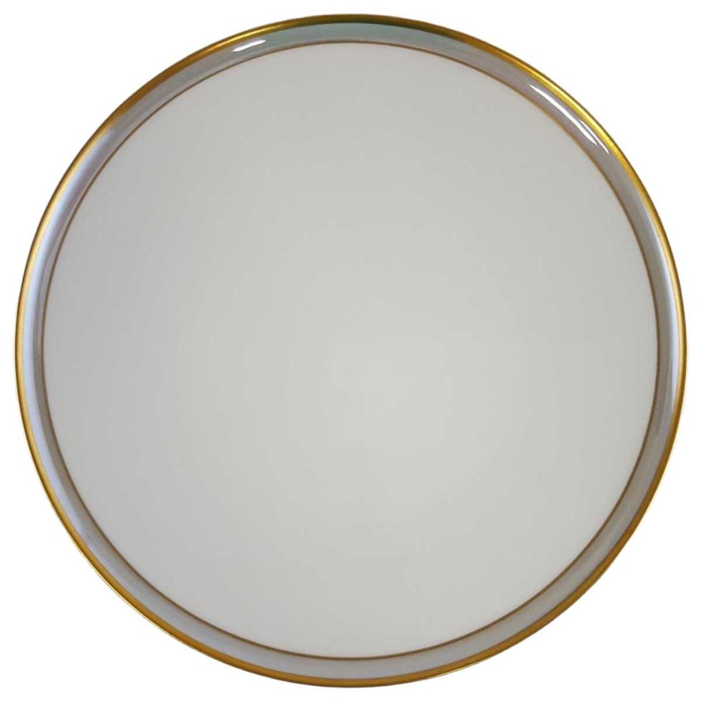 Kuchenteller 20 cm Heinrich Grazie Grauband Gold gebraucht - sehr gut