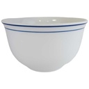Schale 12,8 cm Marienbad Ingres Weiss Blauband gebraucht - gut