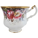 Kaffeetasse Tasse Queen Anne Summer Rose gebraucht - sehr gut