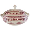 Ragoutterrine Suppenterrine Suppenschüssel Servierschüssel 1,9 L Royal Sphinx Maastricht Old England Rot gebraucht - sehr gut