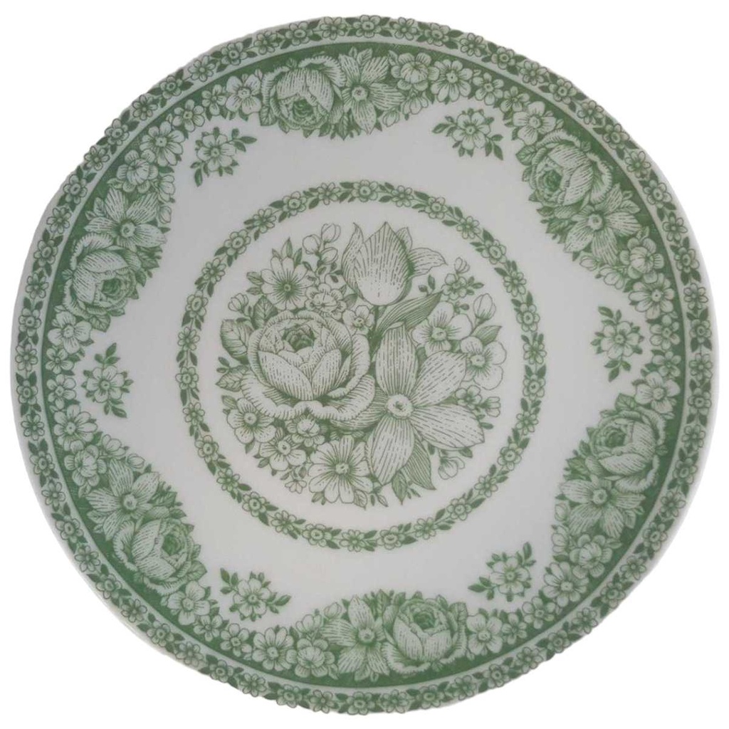 [4581901] Kuchenteller 19,3 cm Retsch Wunsiedel Floral Grün gebraucht - gut