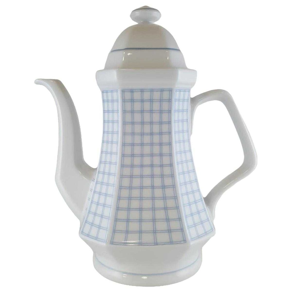 Kaffeekanne Winterling Marktleuthen Blaues Netz gebraucht - sehr gut