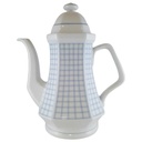 Kaffeekanne Winterling Marktleuthen Blaues Netz gebraucht - sehr gut