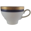 Kaffeetasse Tasse Winterling Marktleuthen Kobaltrand mit Goldraute rund gebraucht - gut
