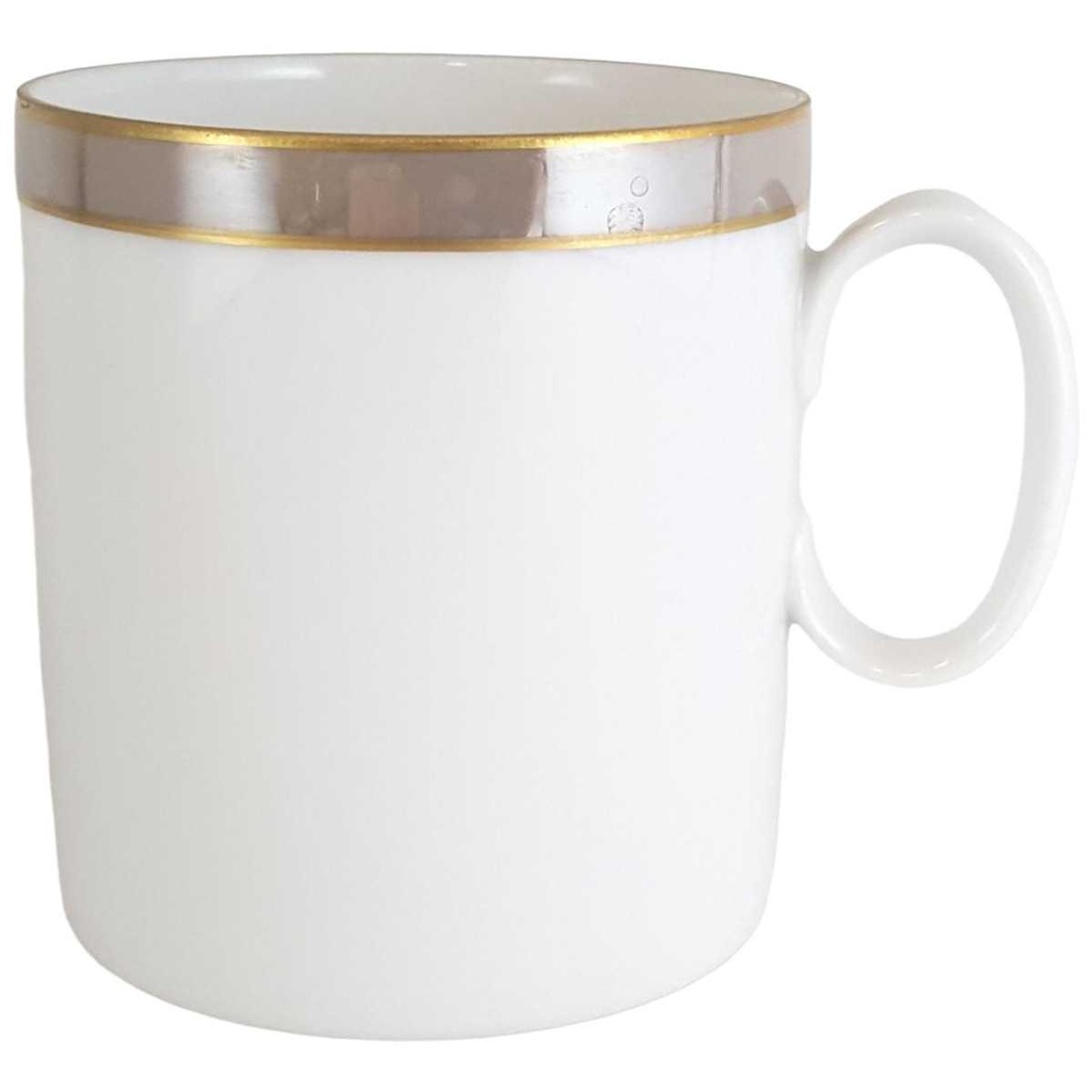 [4581957] Kaffeetasse Tasse Goldrand Thomas Porzellan Medaillon Grau Braun gebraucht - gut