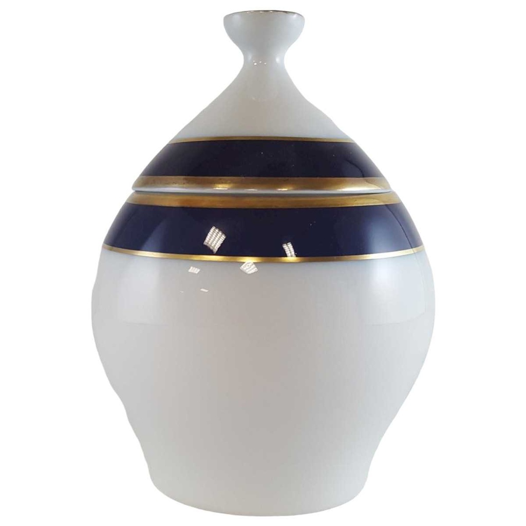 [4581968] Zuckerdose Goldrand Melitta Madrid Kobaltblau mit Blau gebraucht - gut