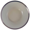 Schüssel Servierschüssel 23 cm Schumann Arzberg Blaurand gebraucht - gut