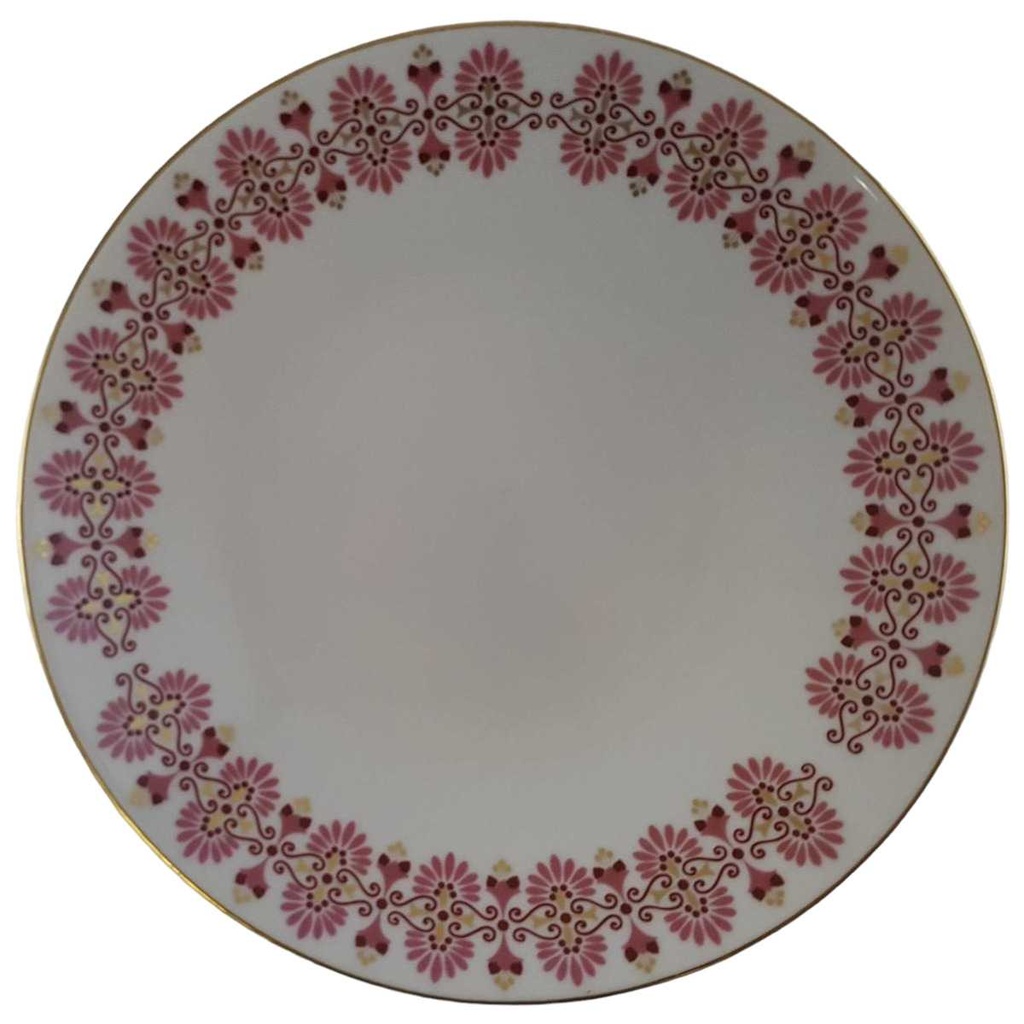 [4581997] Suppenteller 22,3 cm Graf von Henneberg Pink Gold gebraucht - gut