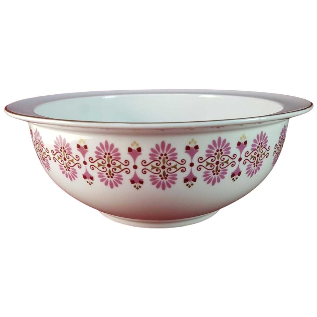 Schüssel Servierschüssel 23,2 cm Graf von Henneberg Pink Gold gebraucht - akzeptabel