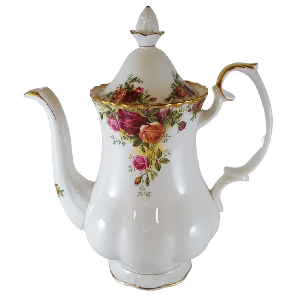 Kaffeekanne 0,9 L Royal Albert Old Country Roses gebraucht - gut
