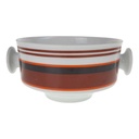 Suppentasse Suppenbecher 0,3 L Retsch Wunsiedel Retro braun orange schwarz gebraucht - gut