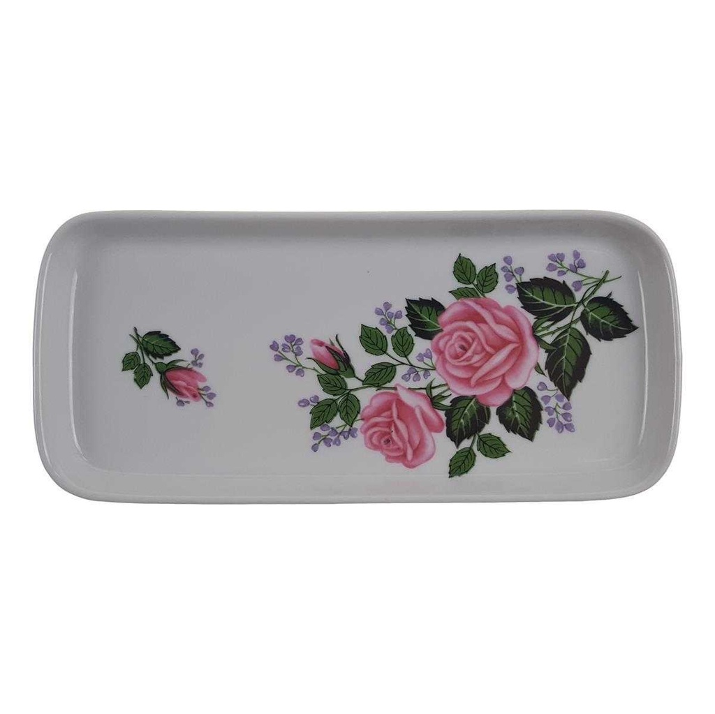 [98112] Kammschale Ilona Rosendekor Blumen Blumendekor gebraucht - sehr gut