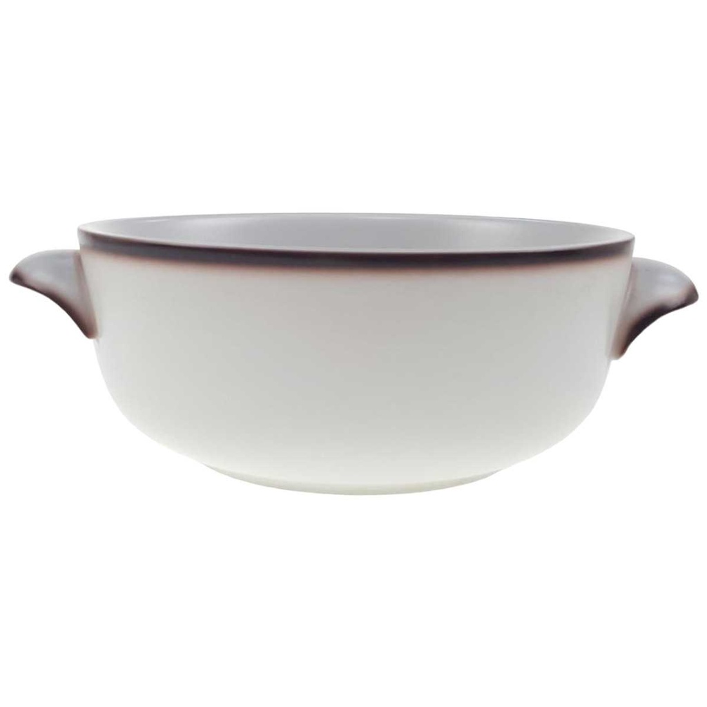 [98146] Suppentasse Thomas Porzellan Scandic Shadow braun gebraucht - gut
