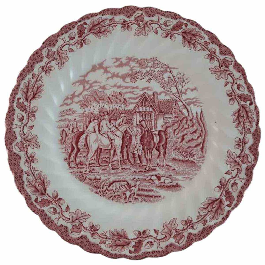 Speiseteller Essteller 26,5 cm Myott Country Life Rot