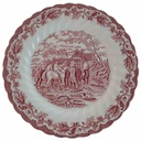 Speiseteller Essteller 26,5 cm Myott Country Life Rot